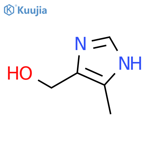 (4-methyl-1H-imidazol-5-yl)methanol structure