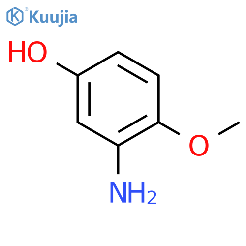 3-amino-4-methoxyphenol structure