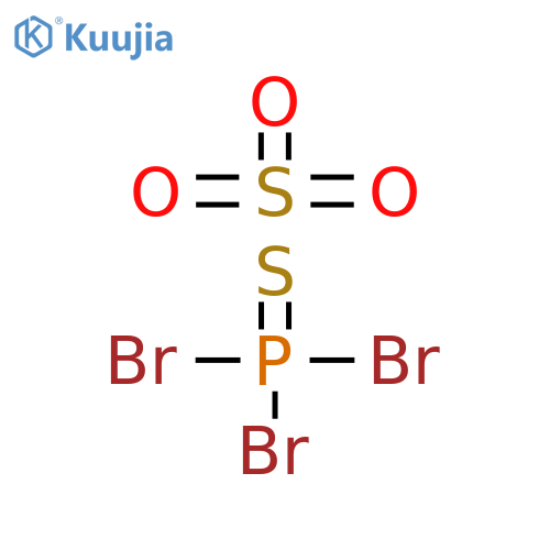 Thiophosphoryl bromide, compd. with sulfur trioxide (1:1) (8CI) structure