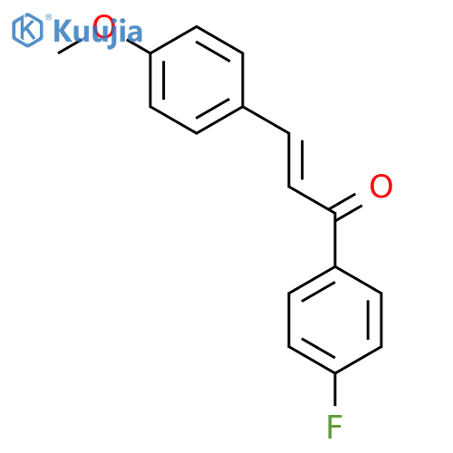 (2e)-1-(4-Fluorophenyl)-3-(4-methoxyphenyl)Prop-2-en-1-one structure