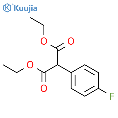 diethyl 2-(4-fluorophenyl)propanedioate structure