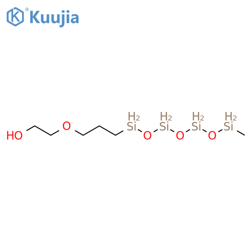 3,5,7,12-Tetraoxa-2,4,6,8-tetrasilatetradecan-14-ol structure