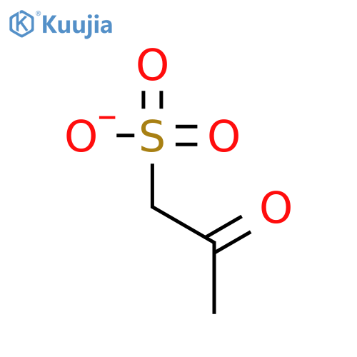 1-Propanesulfonic acid,2-oxo-, ion(1-) structure
