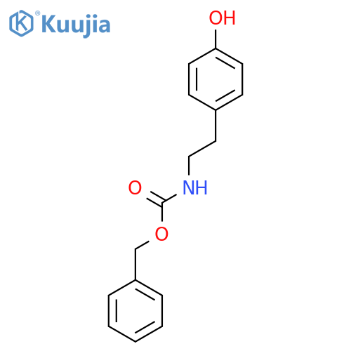 Benzyl N-2-(4-Hydroxyphenyl)EthylCarbamate structure