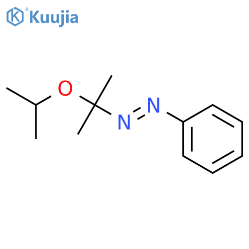 Diazene, [1-methyl-1-(1-methylethoxy)ethyl]phenyl- structure