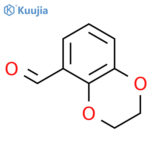 2,3-dihydro-1,4-benzodioxine-5-carbaldehyde structure
