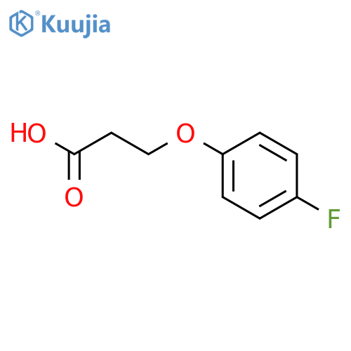 2-(4-fluorophenoxy)propanoic acid structure