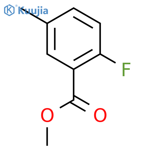 Methyl 2-fluoro-5-methylbenzoate structure