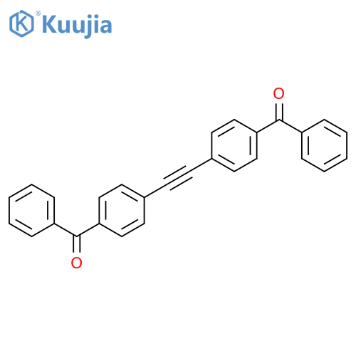 Methanone, (1,2-ethynediyldi-4,1-phenylene)bis[phenyl- structure