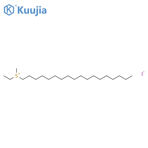 Sulfonium,ethylmethyloctadecyl-, iodide (1:1) structure
