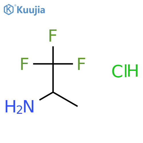 1,1,1-Trifluoropropan-2-amine hydrochloride structure