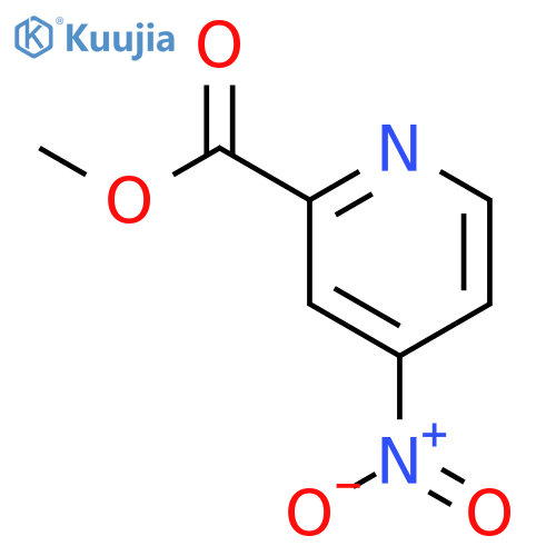 Methyl 4-Nitropicolinate structure