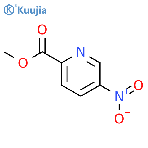 methyl 5-nitropyridine-2-carboxylate structure