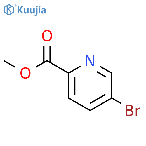 Methyl 5-bromopyridine-2-carboxylate structure