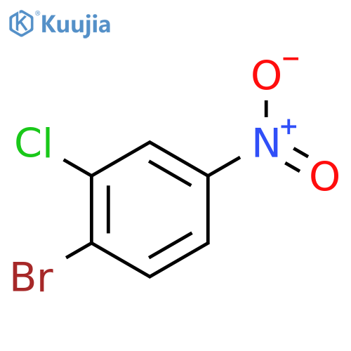 1-Bromo-2-chloro-4-nitrobenzene structure