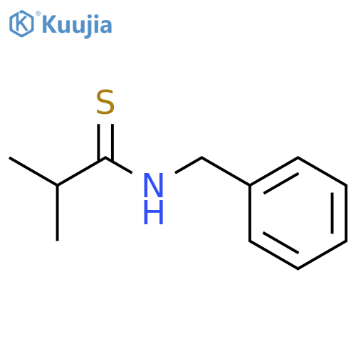 Propanethioamide, 2-methyl-N-(phenylmethyl)- structure