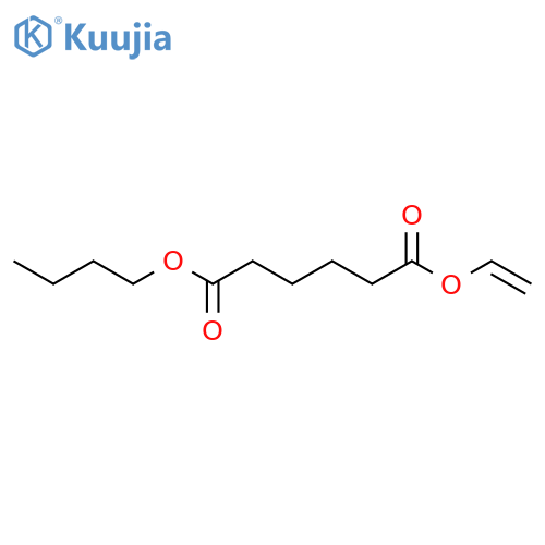 hexanedioic acid, butyl ethenyl ester structure