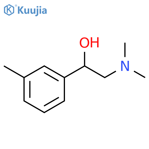 Benzenemethanol, α-[(dimethylamino)methyl]-3-methyl- structure