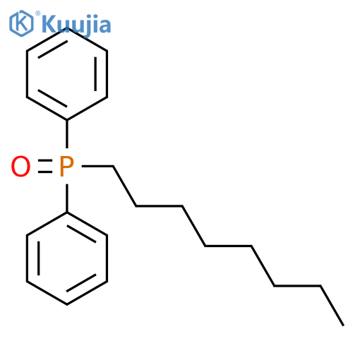 Phosphine oxide,octyldiphenyl- structure