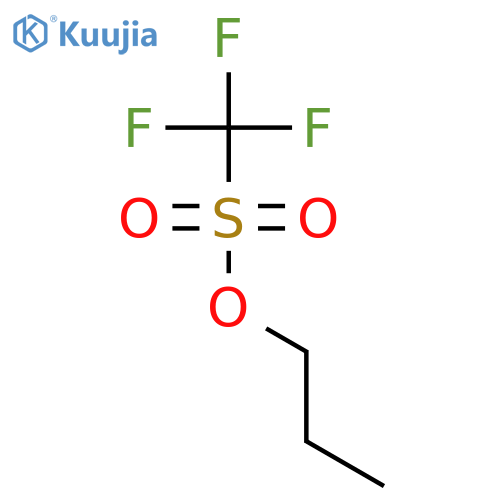 Methanesulfonic acid, trifluoro-, propyl ester structure