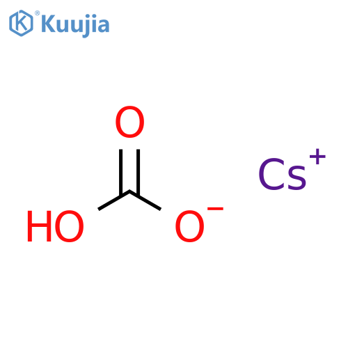 Cesium bicarbonate structure