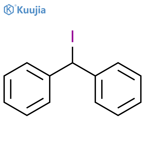 Benzene, 1,1'-(iodomethylene)bis- structure