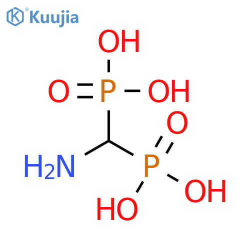 Amino(phosphono)methylphosphonic acid structure
