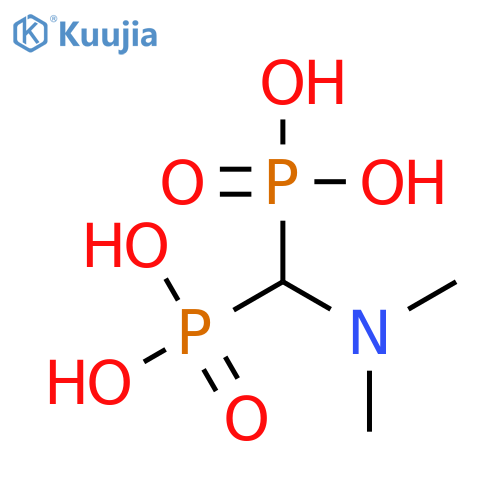 Phosphonic acid,P,P'-[(dimethylamino)methylene]di- structure