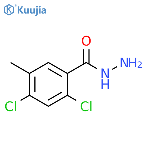 2,4-Dichloro-5-methylbenzohydrazide structure