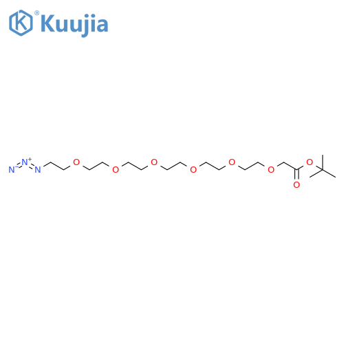 Azido-PEG6-CH2CO2-t-Bu structure