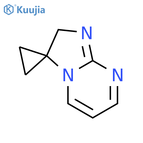 Spiro[cyclopropane-1,3'(2'H)-imidazo[1,2-a]pyrimidine](9CI) structure