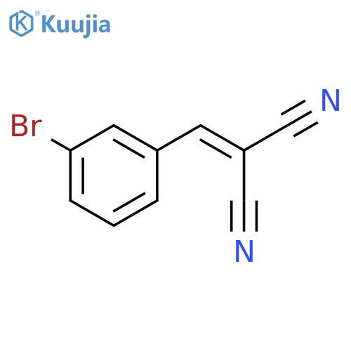 2-(3-bromophenyl)methylidenepropanedinitrile structure