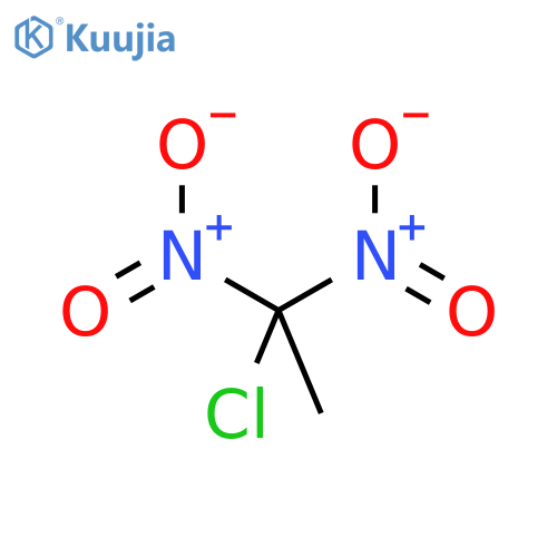 Ethane,1-chloro-1,1-dinitro- structure