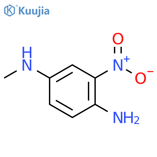 1,4-Benzenediamine,N4-methyl-2-nitro- structure