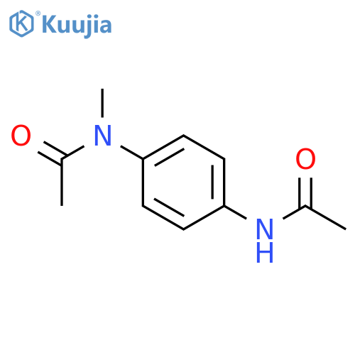 Acetamide,N-[4-(acetylamino)phenyl]-N-methyl- structure