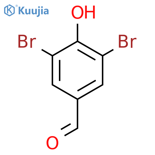 3,5-Dibromo-4-hydroxybenzaldehyde structure