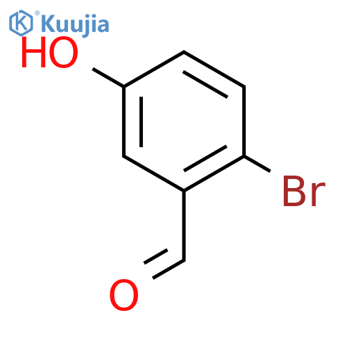 2-Bromo-5-hydroxybenzaldehyde structure
