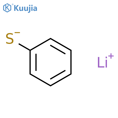 lithium thiophenoxide structure