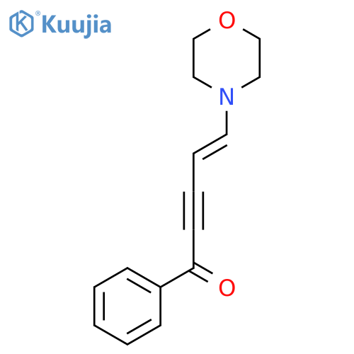 5-Morpholino-1-phenyl-4-penten-2-yn-1-one structure