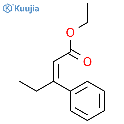 ethyl (2Z)-3-phenylpent-2-enoate structure