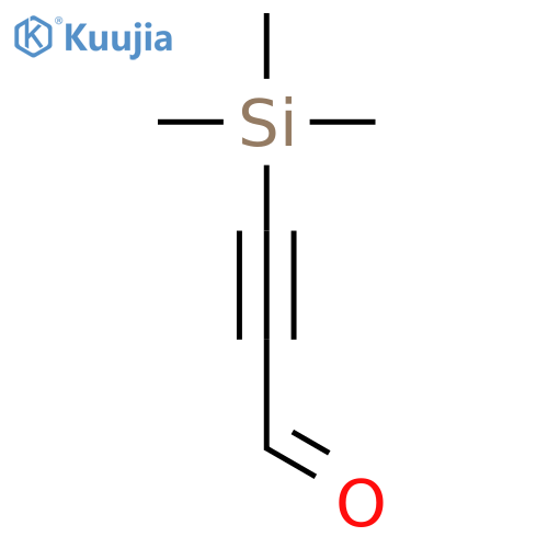 3-(Trimethylsilyl)-2-propynal structure