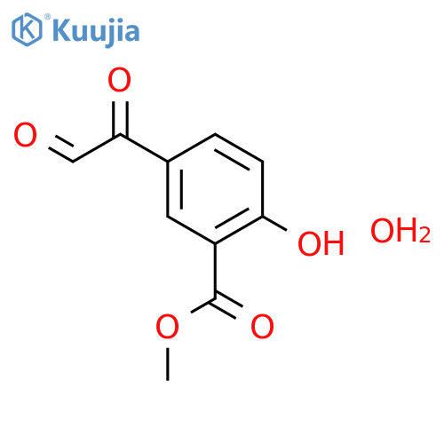 Methyl 5-(Dihydroxyacetyl)salicylate structure