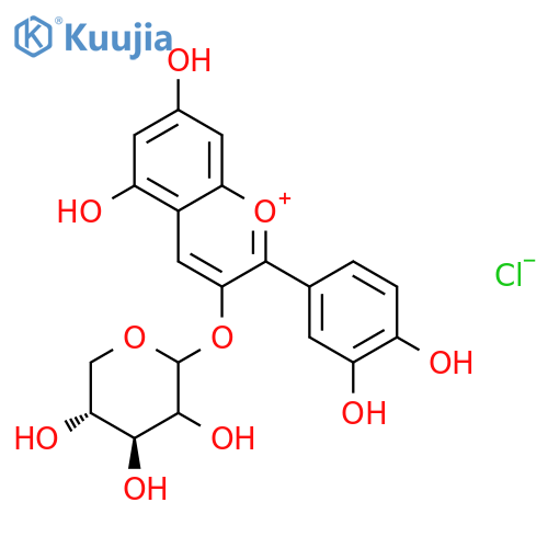Cyanidin 3-Xyloside structure