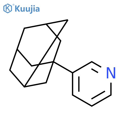 Pyridine, 3-tricyclo[3.3.1.13,7]dec-1-yl- structure