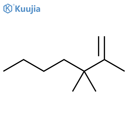 1-heptene, 2,3,3-trimethyl- structure