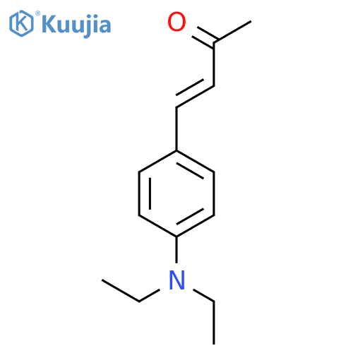 4-4-(diethylamino)phenylbut-3-en-2-one structure