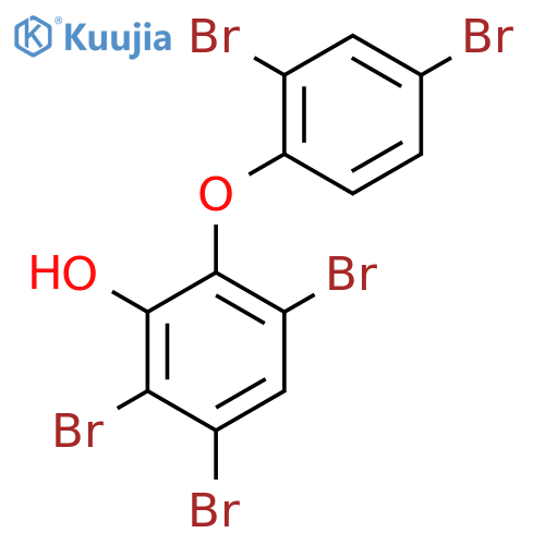 Phenol, 2,3,5-tribromo-6-(2,4-dibromophenoxy)- structure