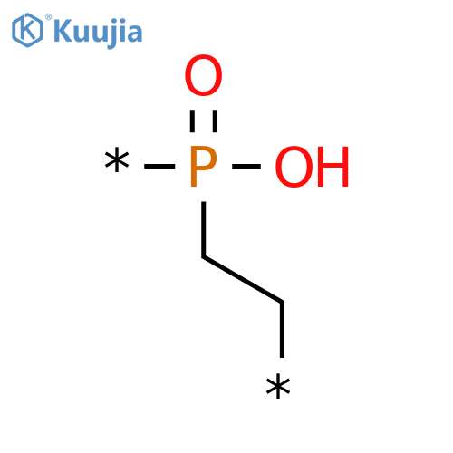 Poly(phosphinico-1,2-ethanediyl) structure