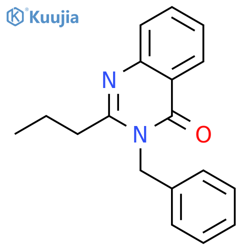 3-benzyl-2-propylquinazolin-4(3H)-one structure