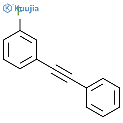 1-fluoro-3-(2-phenylethynyl)benzene structure